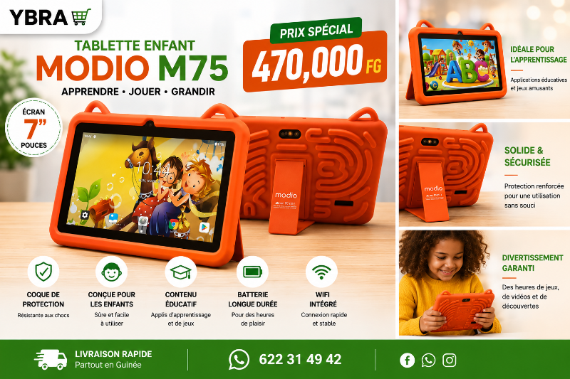 Tablette pour enfant