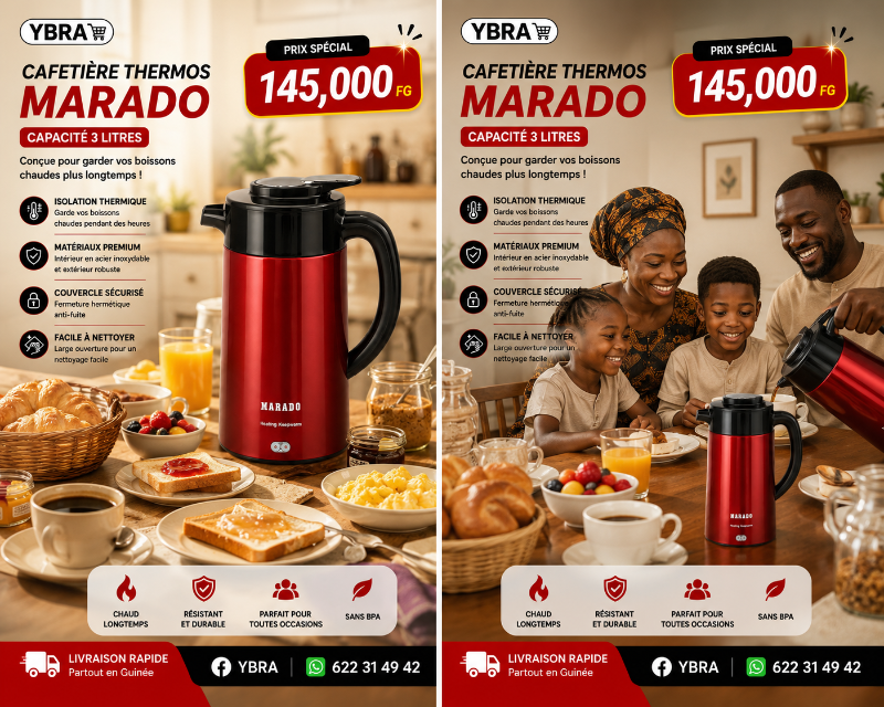 Cafetière Marado thermos 3L