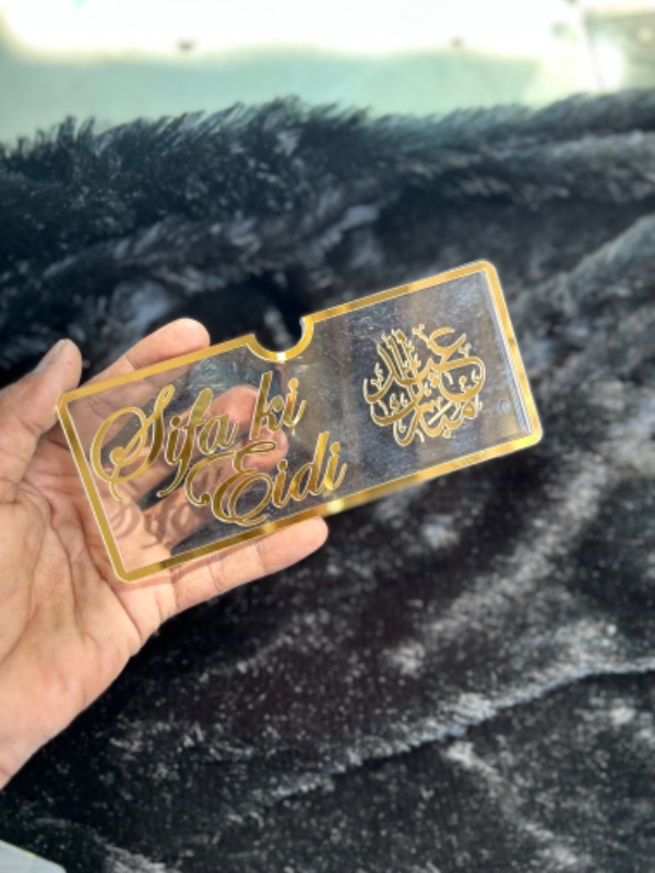 Acrelic Eidi Card