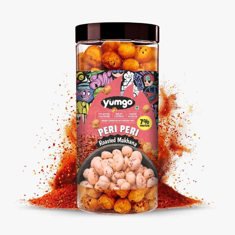YUMGO Peri Peri Makhana | 70g Jar