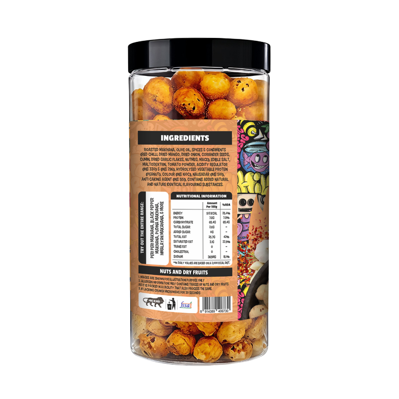 Punjabi Tadka Makhana | 70g Jar
