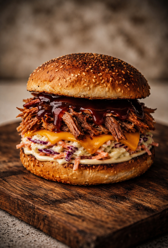 Burger "Pulled pork"