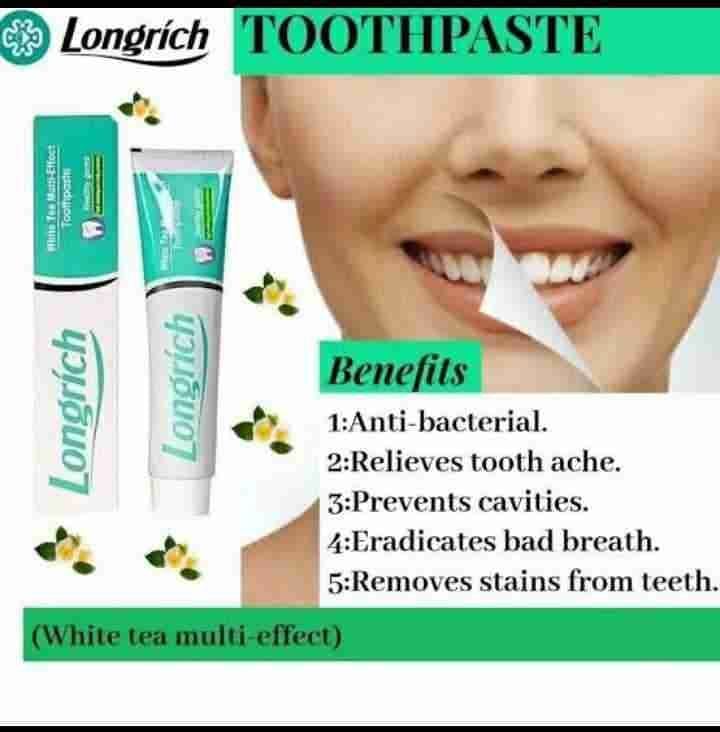 Dentifrice Longrich Multi-Effet au Thé Blanc (200g)