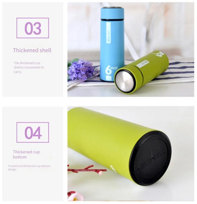 ​Thermos Intelligent Isotherme – Style Minimaliste & Éco-responsable