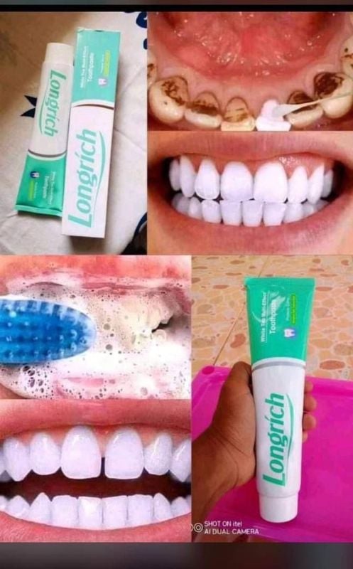 Dentifrice Longrich Multi-Effet au Thé Blanc (200g)