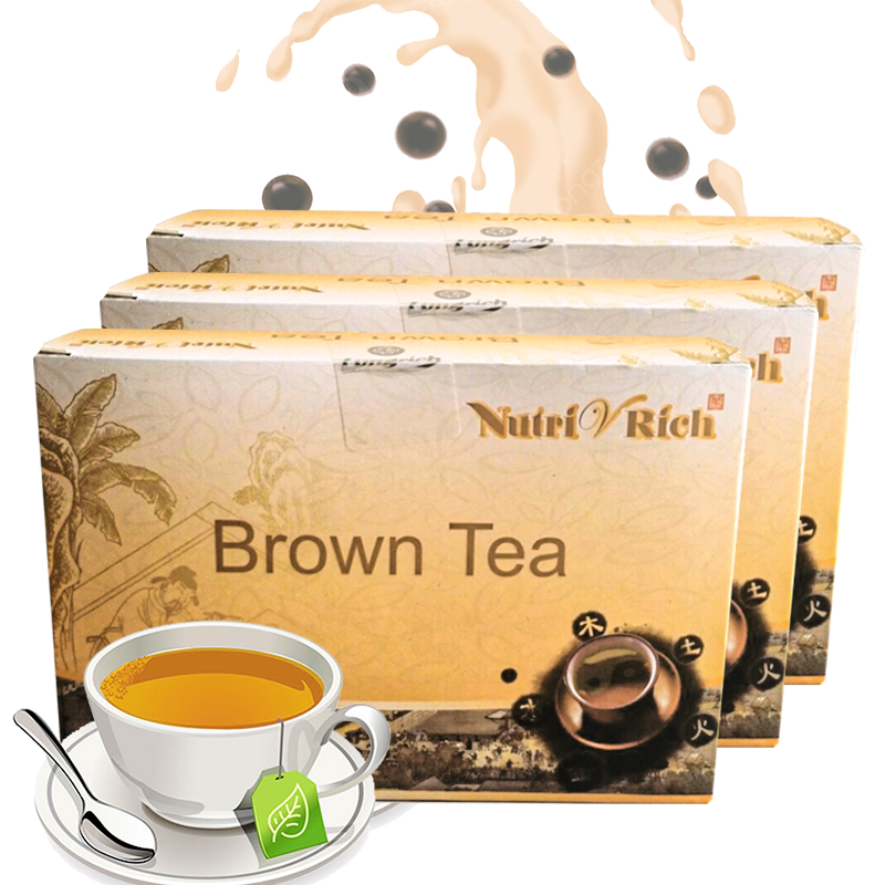 ​Nutri Rich : Thé Brun (Brown Tea) – L’Équilibre au Naturel