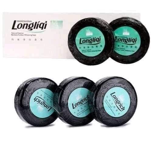 ​Savon au Charbon de Bambou Longrich – Pureté et Éclat Naturel