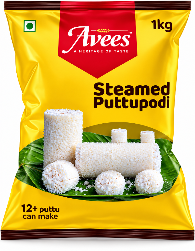 Avees Steamed Puttu podi White