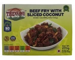 Thekkan's beef fry with sliced coconut