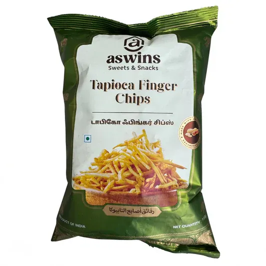 Aswins tapioca finger chips