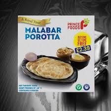 Prince Foods Malabar porotta