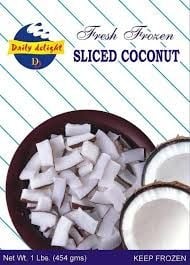 Daily delight sliced coconut