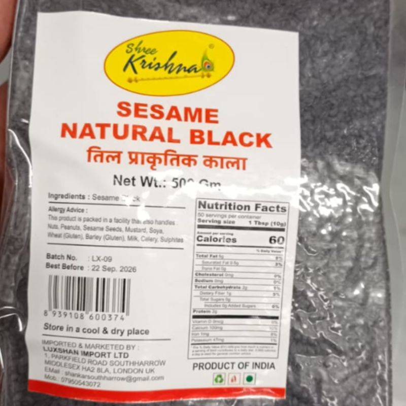 Shree Krishna Sesame natural black