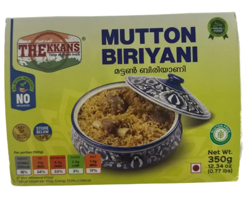 Thekkans Mutton Biriyani