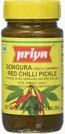 Priya Gongura & Red Chilli Pickle