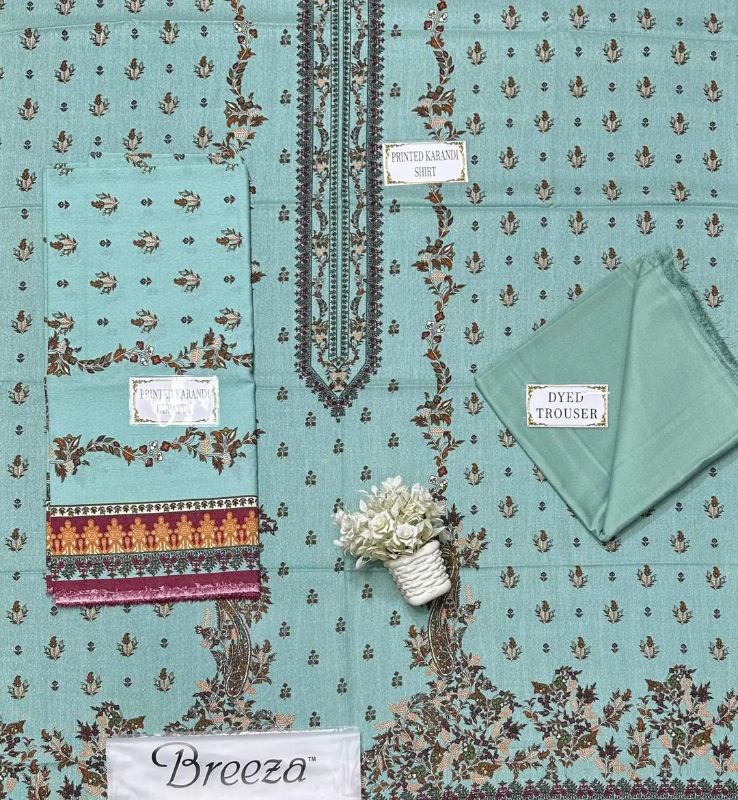 Women 3Pcs Printed Suit