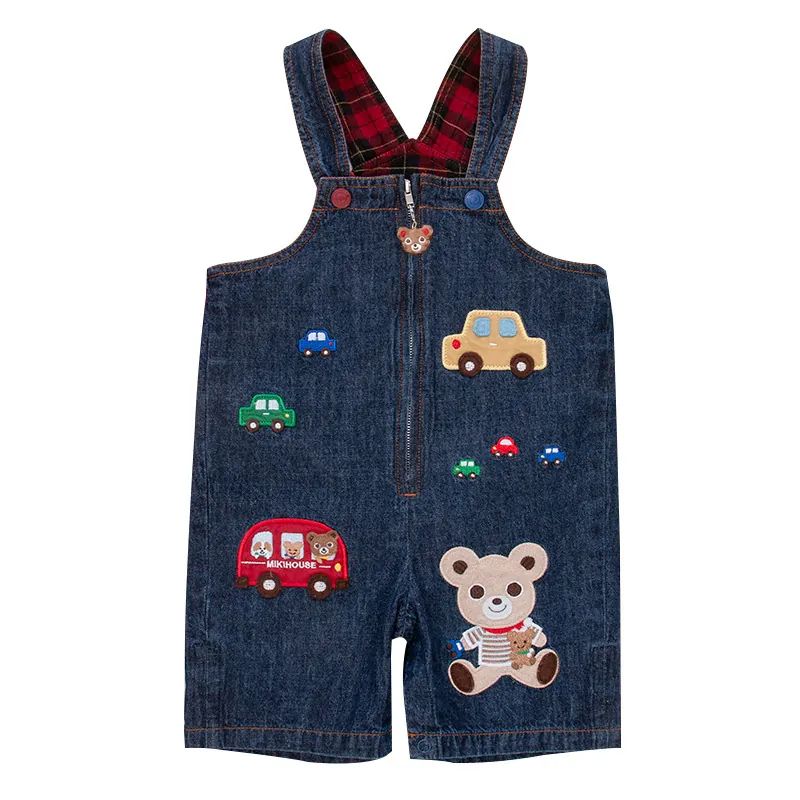 Kids Cartoon Denim Shorts