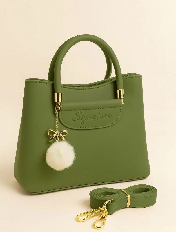 Women's Leather Plain bag