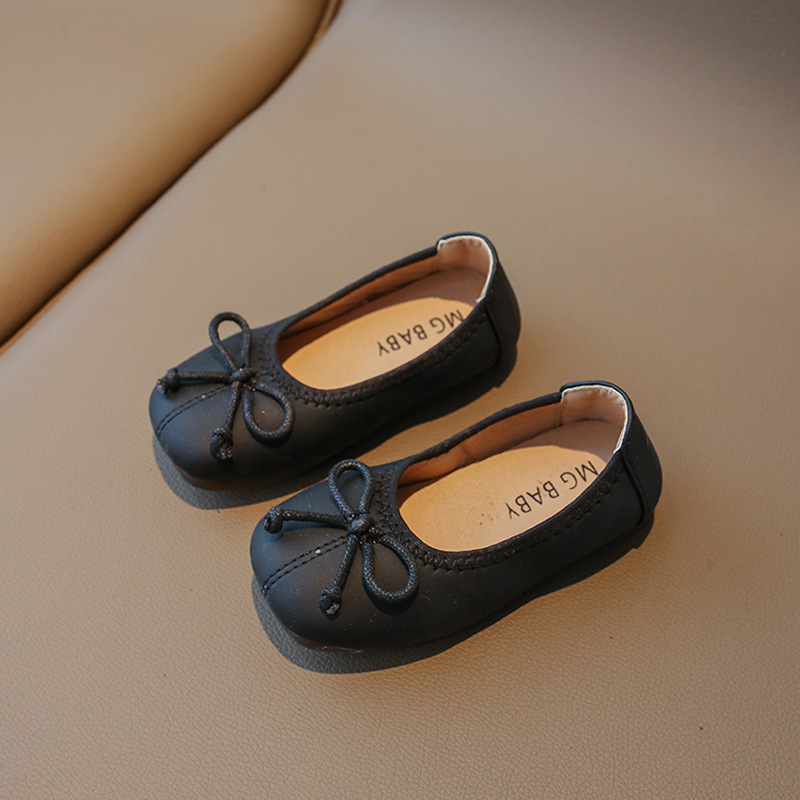 Korean Style Slip-on-kidsrens leather shoes