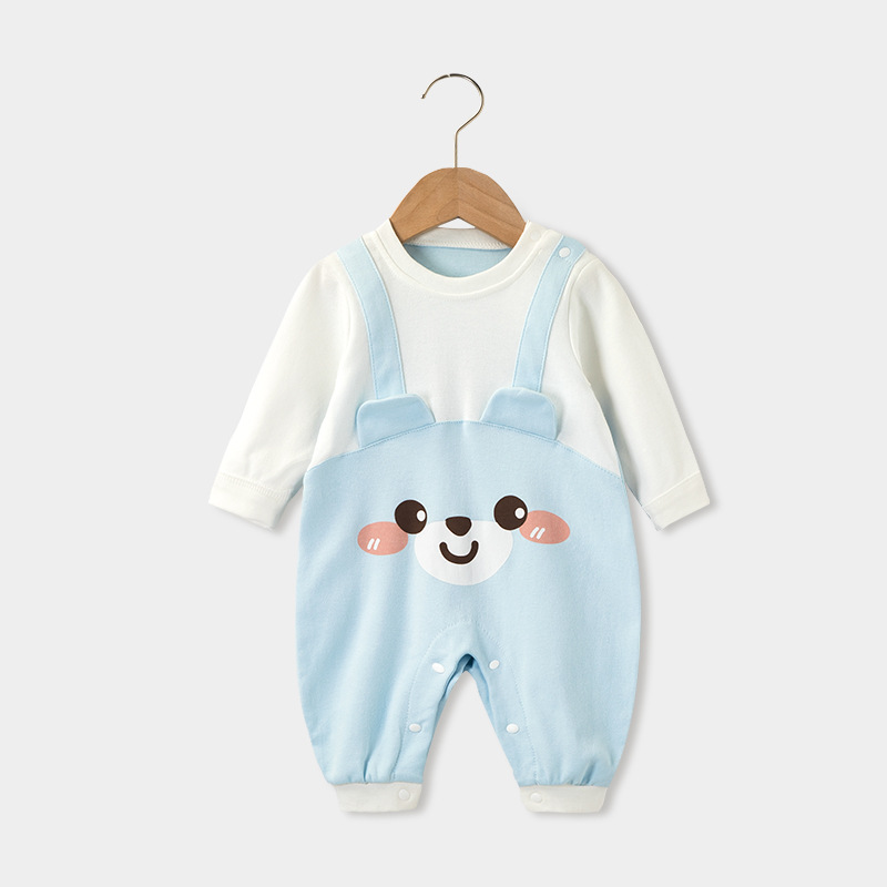 New Born Baby Two piece Jumpsuit.            Pure cotton Crawling Hippie suits