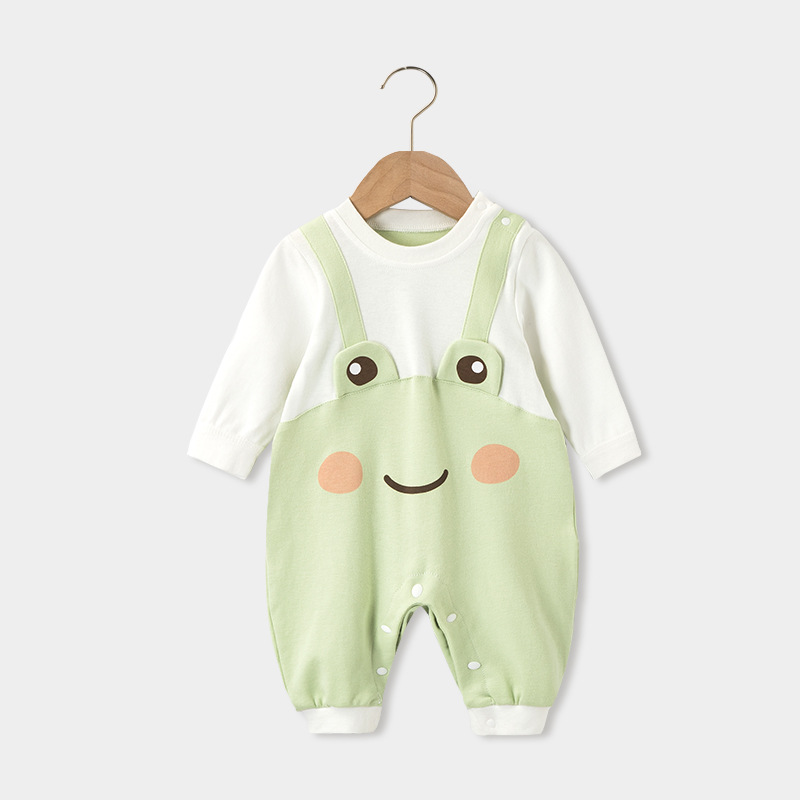 New Born Baby Two piece Jumpsuit. Pure cotton Crawling Hippie suits