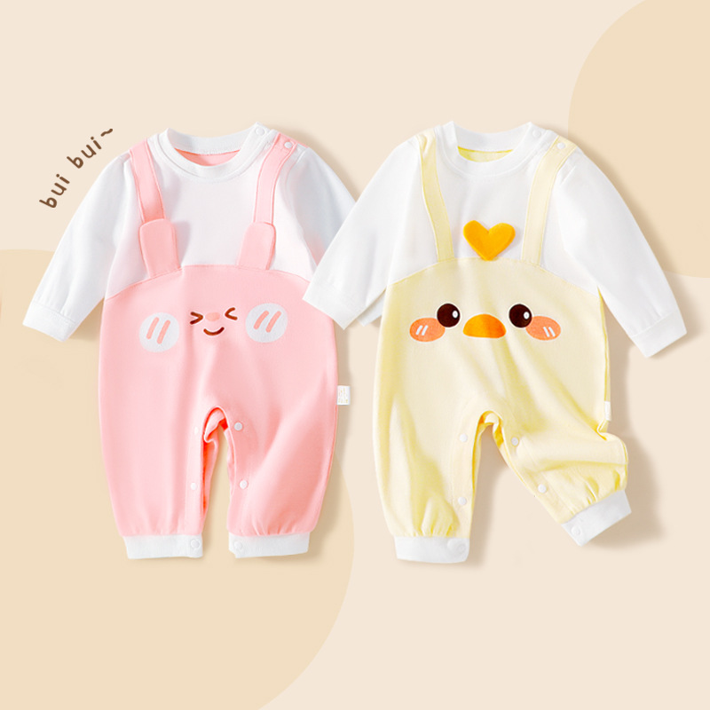 New Born Baby Two piece Jumpsuit.            Pure cotton Crawling Hippie suits