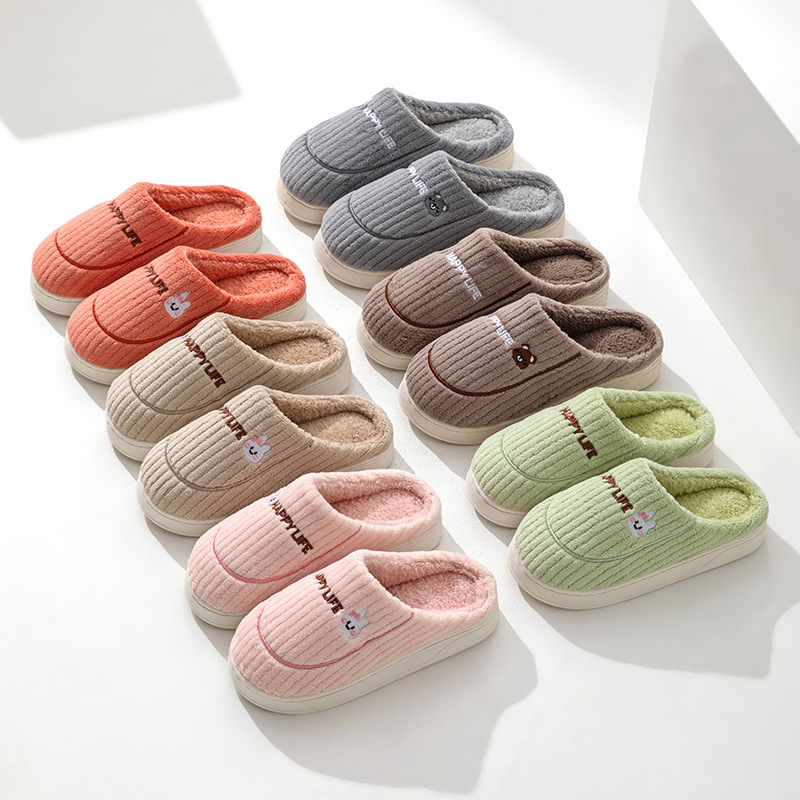 Winter And Autumn Cotton slippers For women's