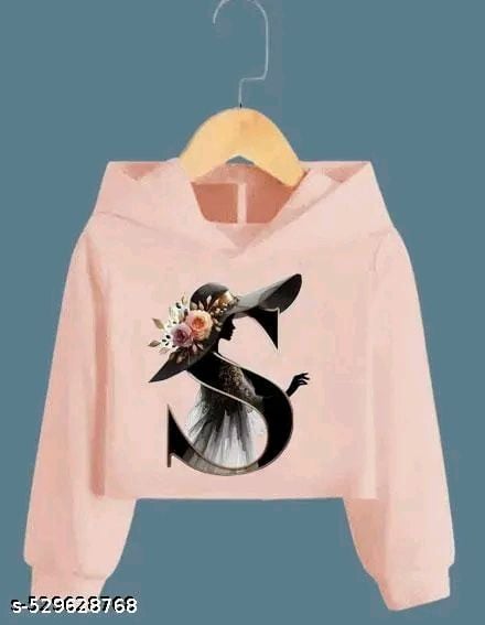 Trendy Design Crop T shirt for Women with Hood.