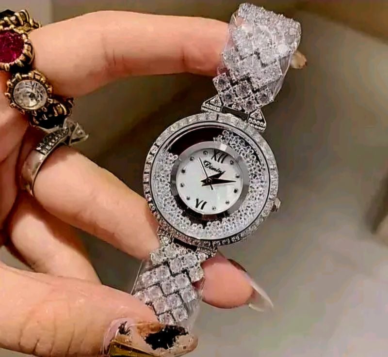 DOUBLE CRYSTEL ROSE GOLD FASHION WATCH