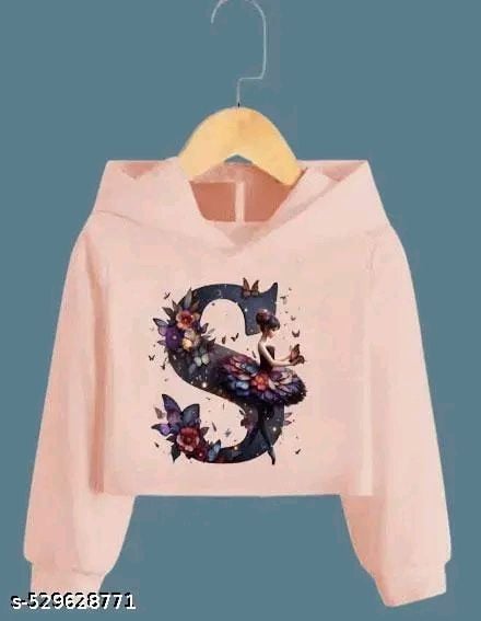 Trendy Design Crop T shirt for Women with Hood.