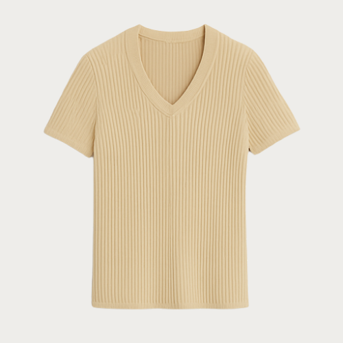 Ribbed Knit Top