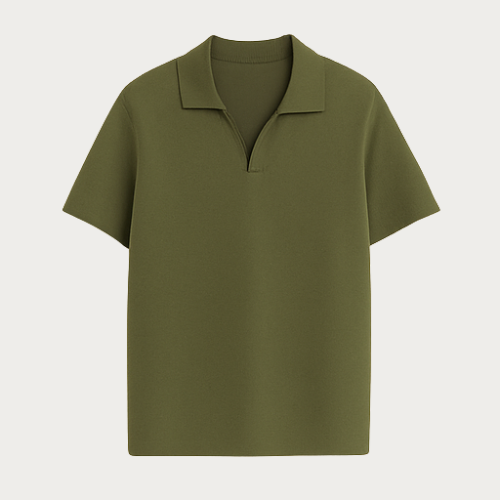 Relaxed Knit Polo