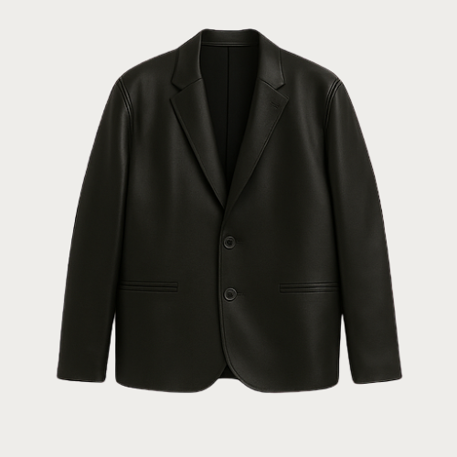 Leather Blazer