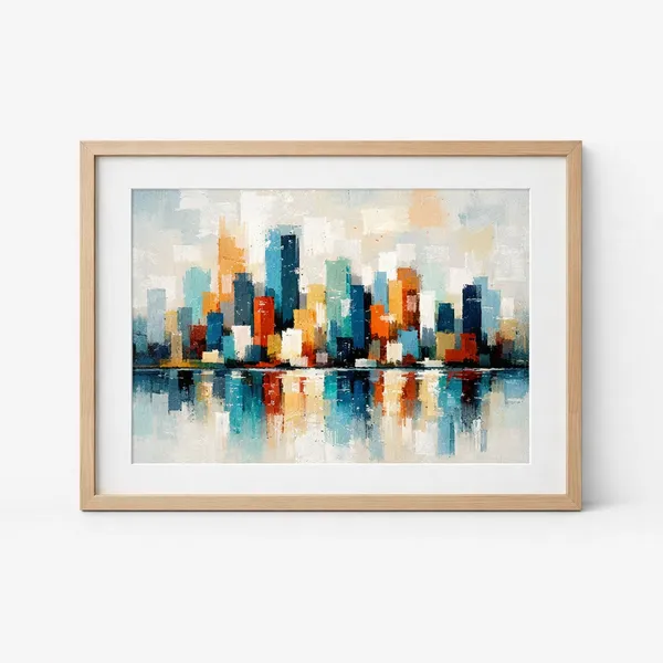 Abstract Cityscape