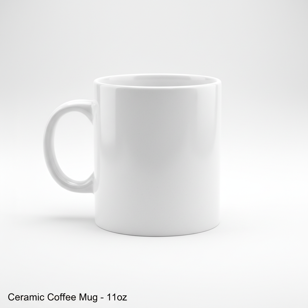 Ceramic Coffee Mug - 11oz