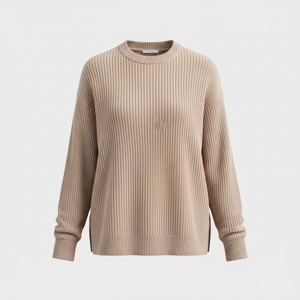 Cozy Ribbed Knit Sweater