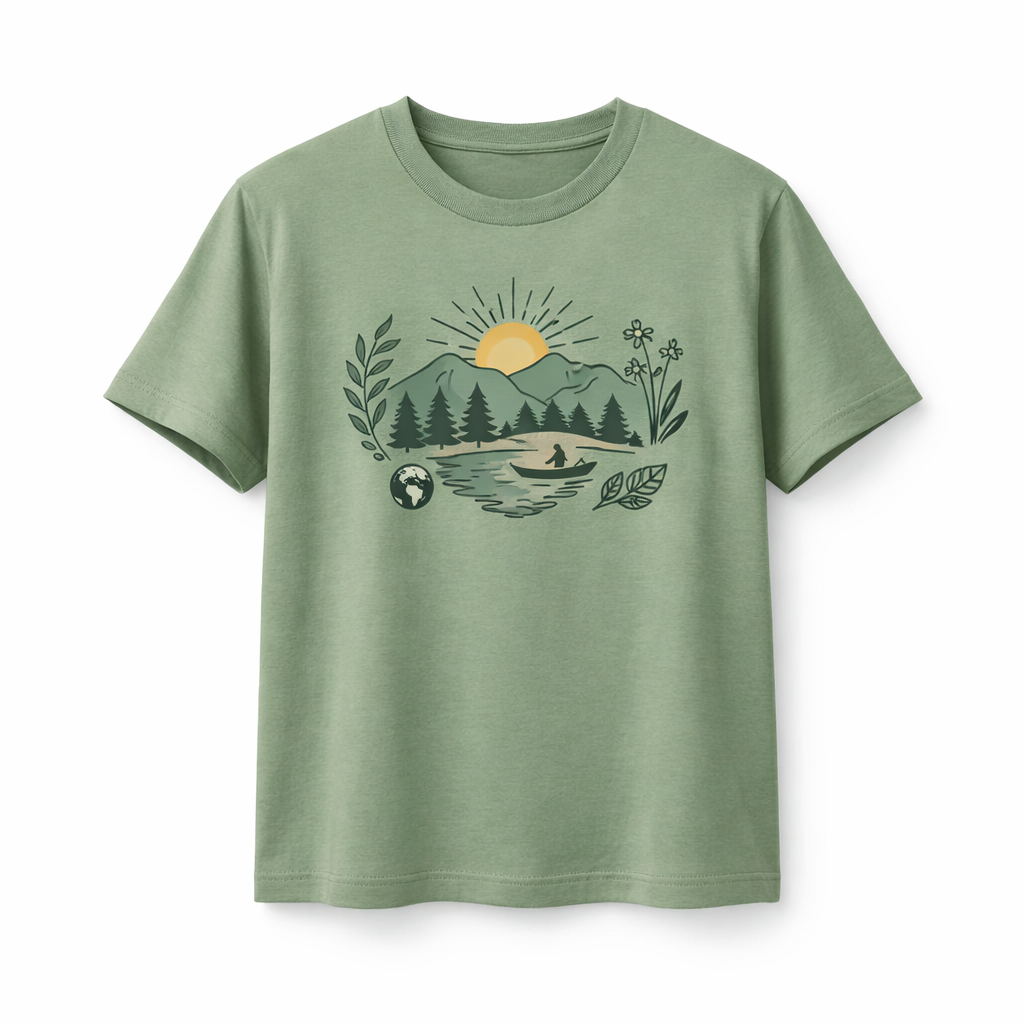 Eco-Friendly Graphic Tee