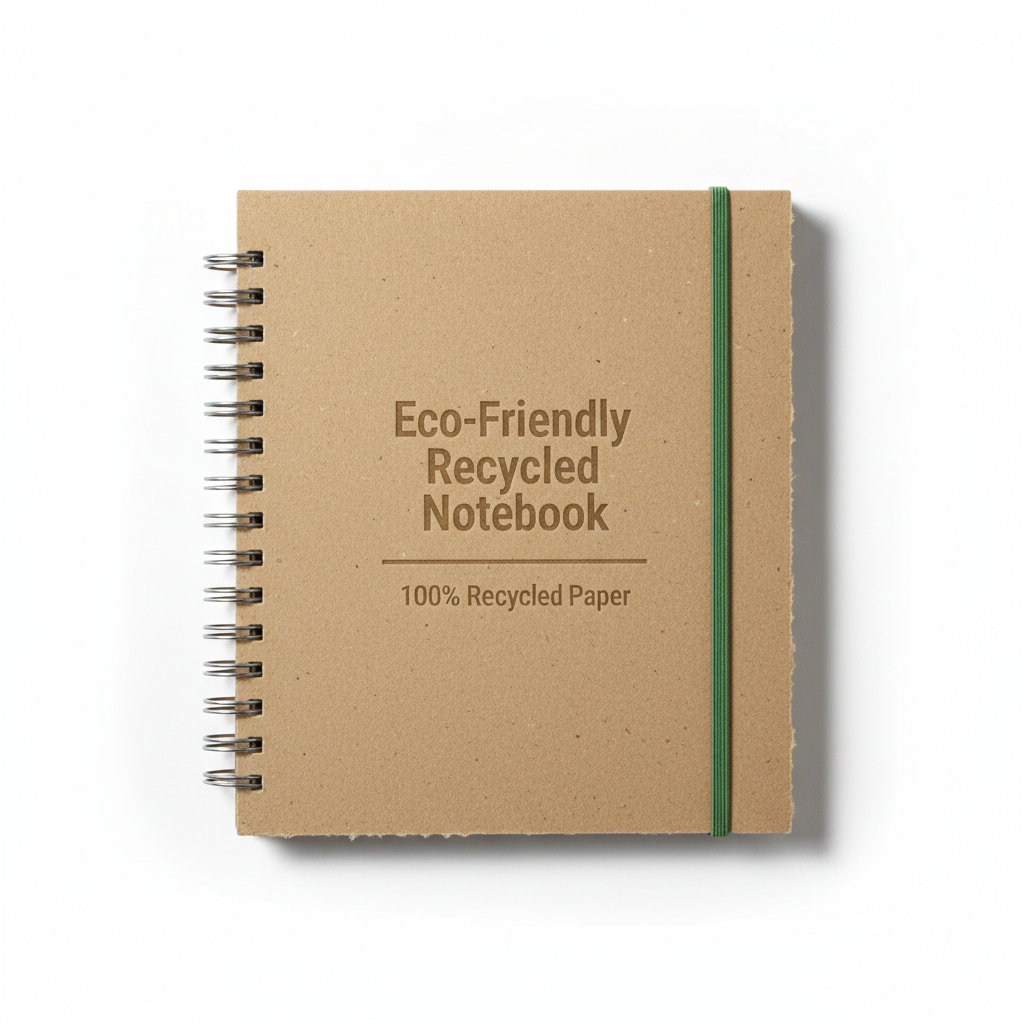 Eco-Friendly Recycled Notebook