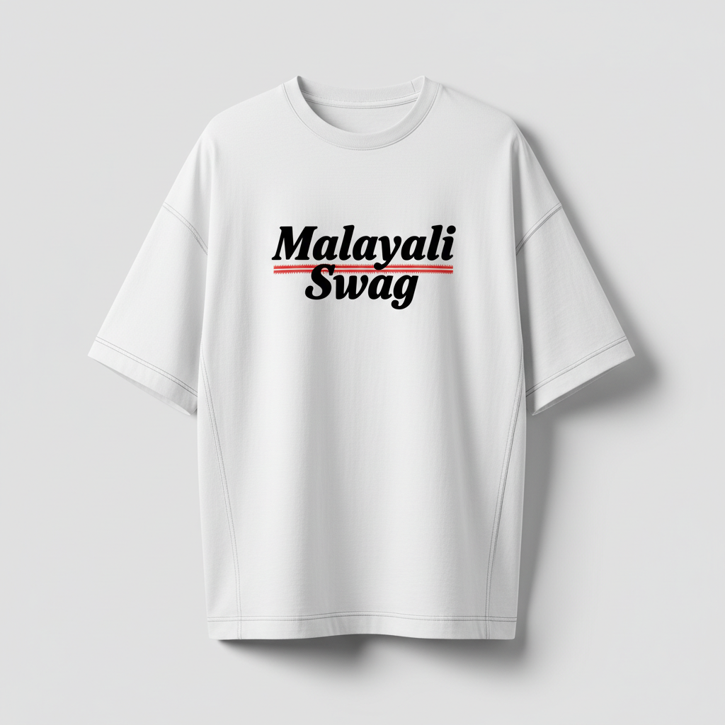 Malayali Swag Oversized Tee