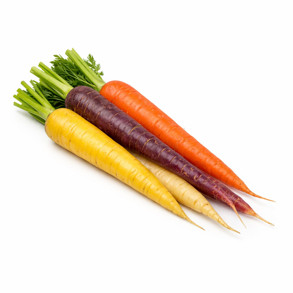 Organic Rainbow Carrots