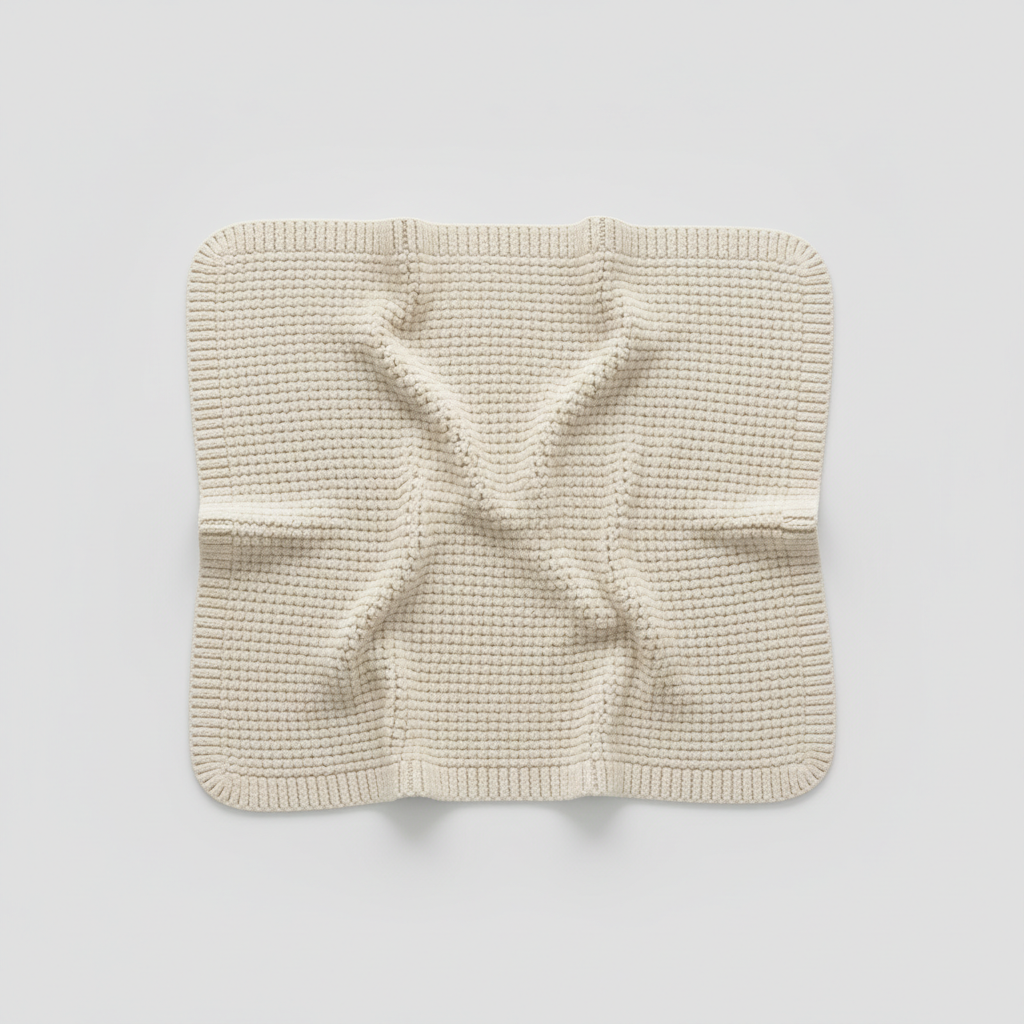 Soft Knitted Baby Blanket