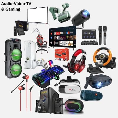 Audio-Video-TV & Gaming