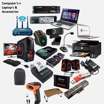 Computer's + Laptop's & Accessories