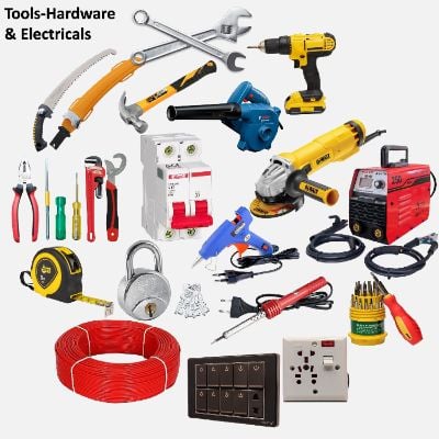 Tools-Hardware & Electricals