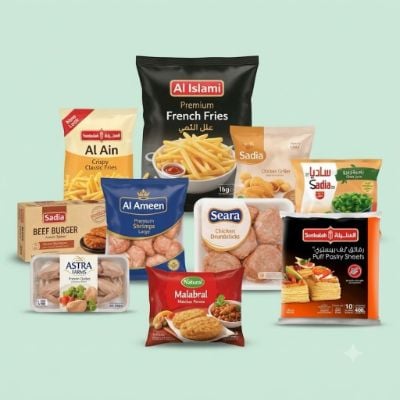 المواد الغذائية المجمدة Frozen Food Items
