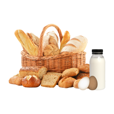 Dairy • Bread • Eggs