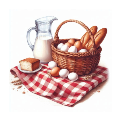 Dairy • Bread • Eggs