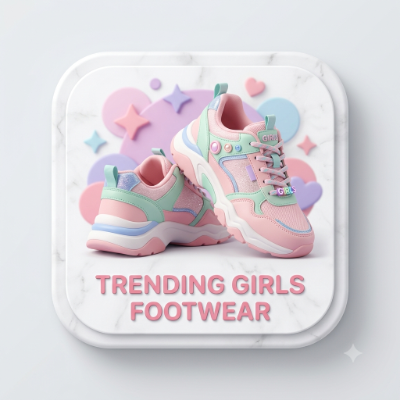 trendy girls footwear