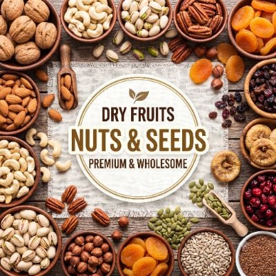 Dry Fruits Nuts & Seeds