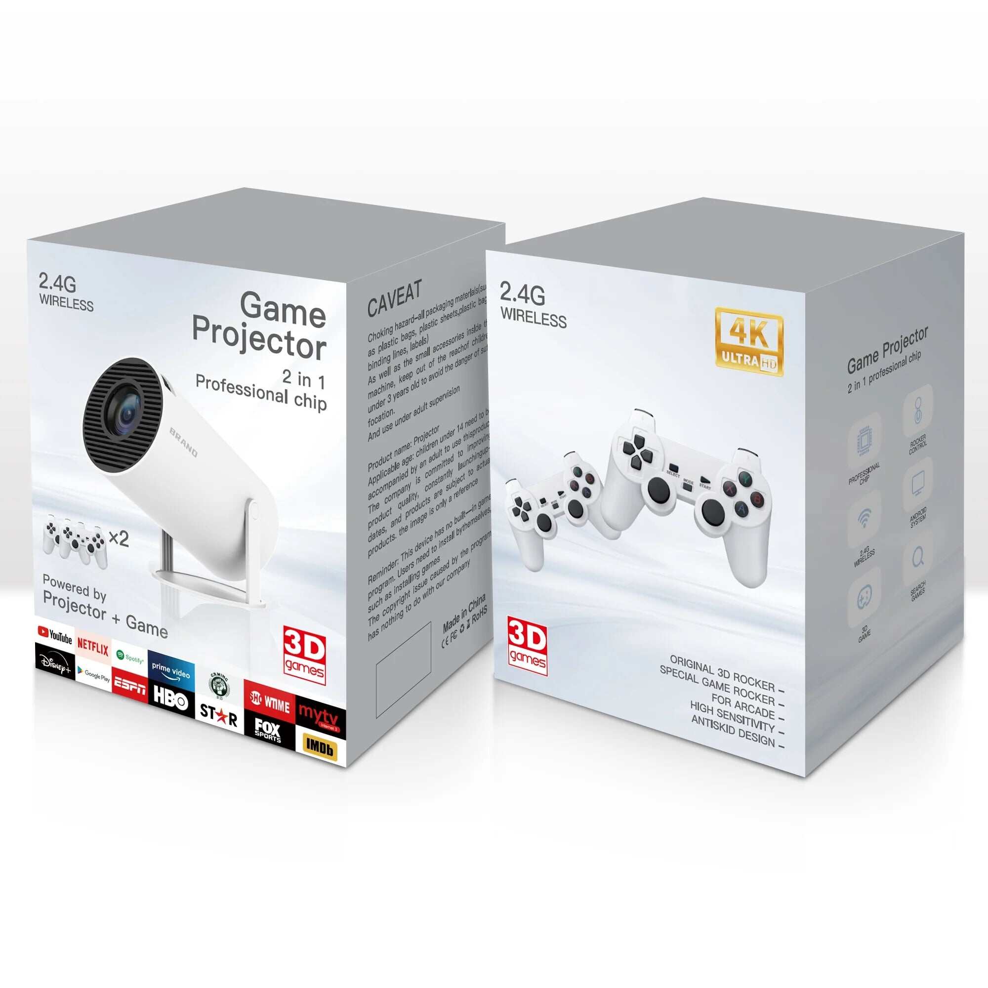 Gaming and smart projector